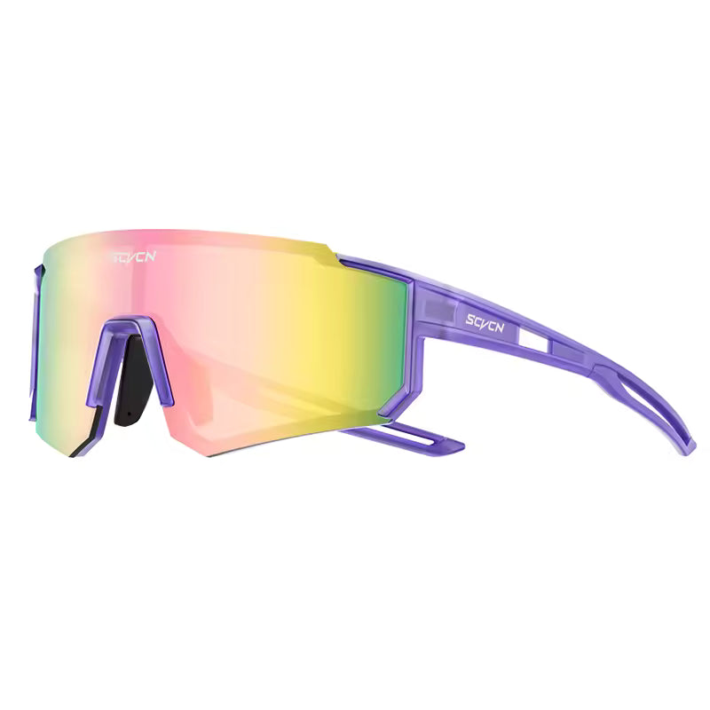 Stylish Pink Cycling Sunglasses