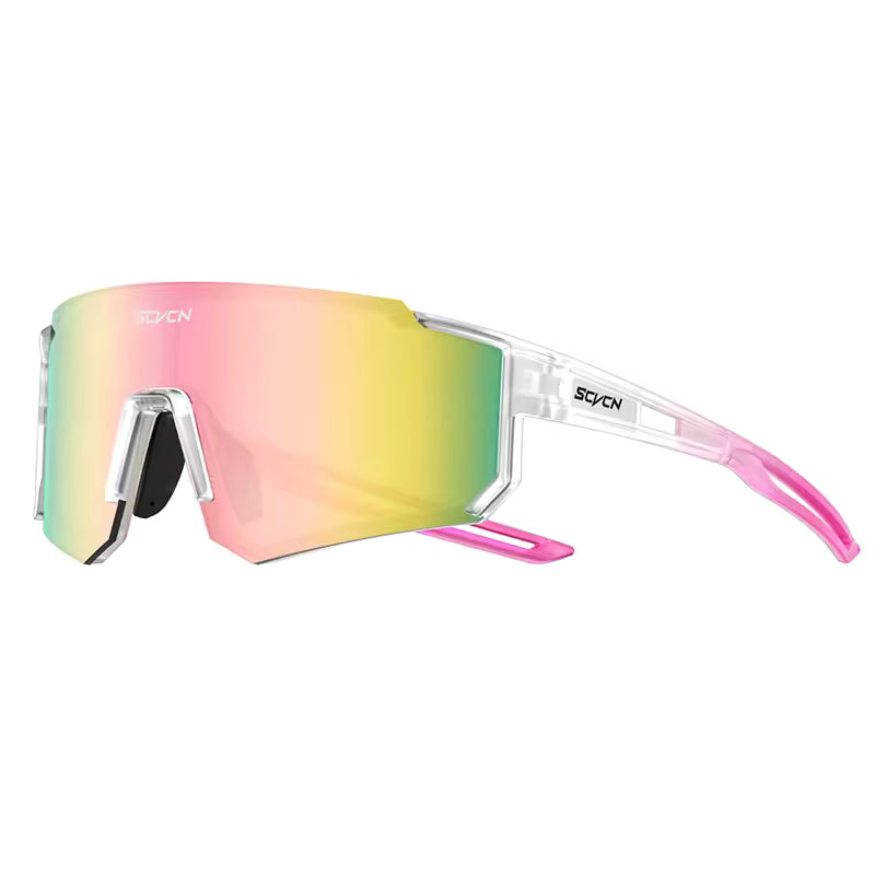 Stylish Pink Cycling Sunglasses