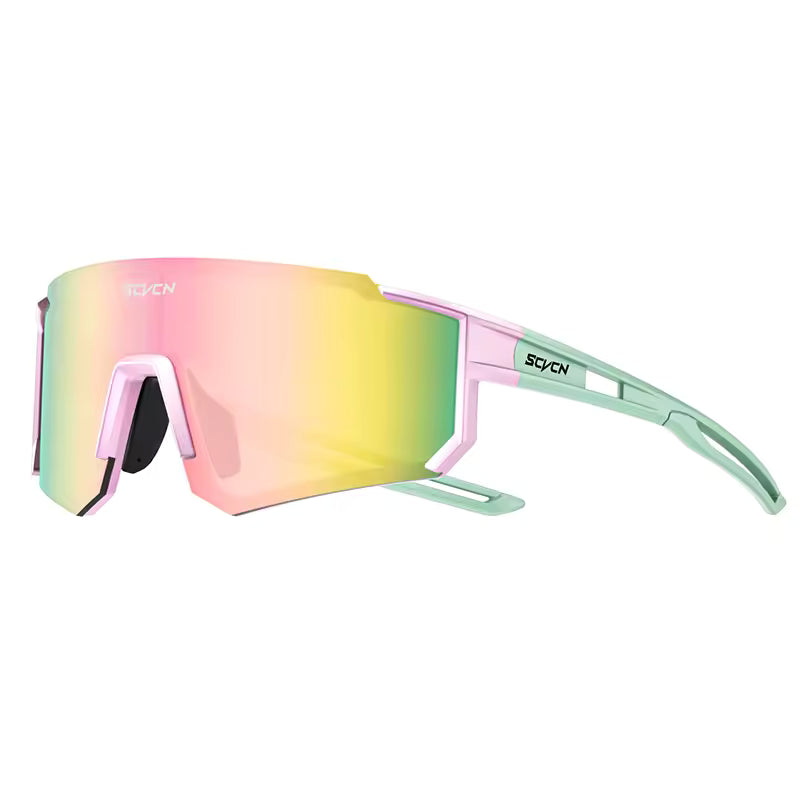 Stylish Pink Cycling Sunglasses