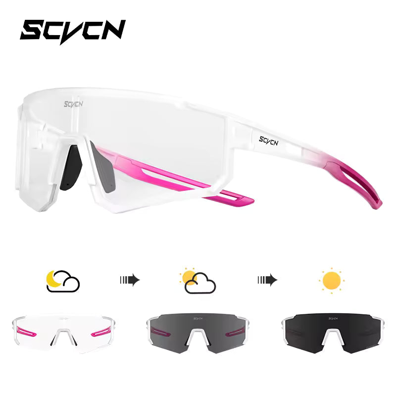 Stylish Pink Cycling Sunglasses