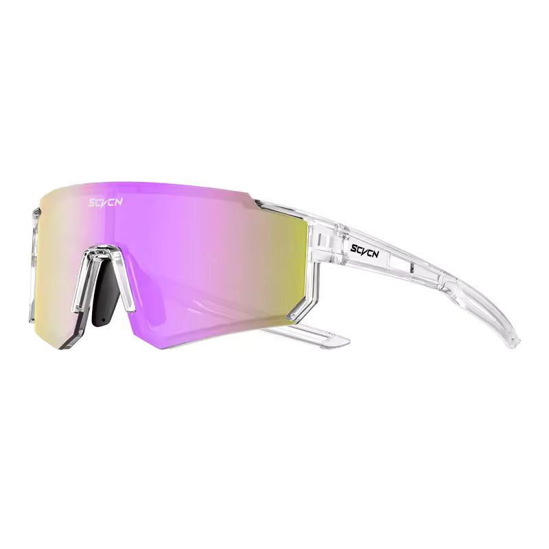 Stylish Pink Cycling Sunglasses