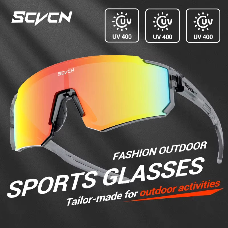 Stylish Pink Cycling Sunglasses
